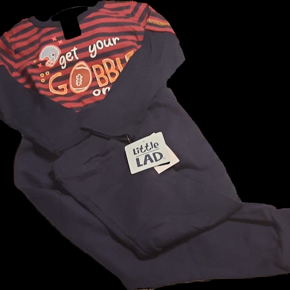 "Get Your GoBble On" FOOTBALL Sweatset - NWT - Picture 1 of 5